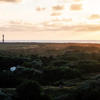 Blick vom Leuchtturm nach Westen. Foto &copy; Jennifer Beckmann 2017