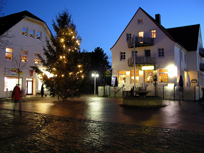 Weihnachtlicher Appellplatz