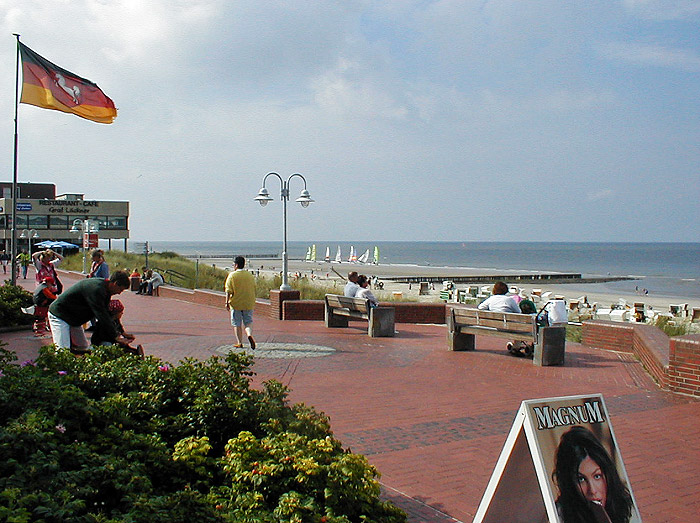 An der Strandpromenade