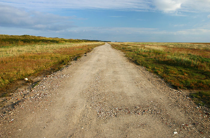 Weg zum Ostende