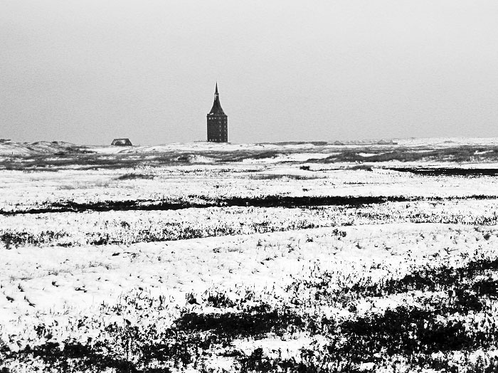 Winterlicher Westturm