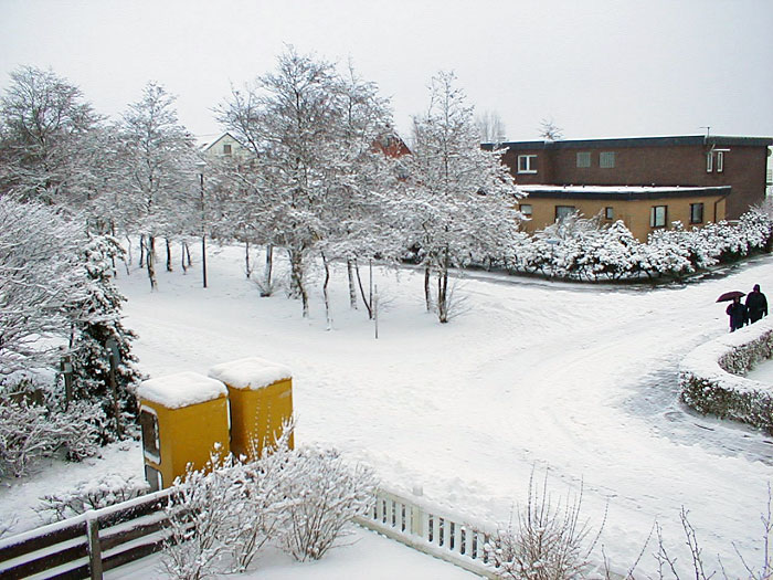 Schnee im Dorfgroden
