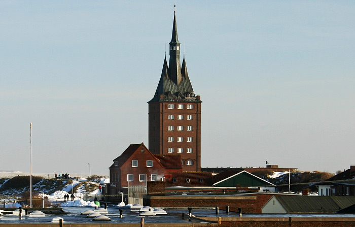 Westdorf mit Westturm-Café und Westturm