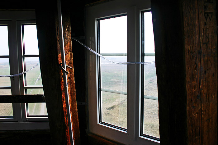 Fenster in der Turmspitze des Westturms