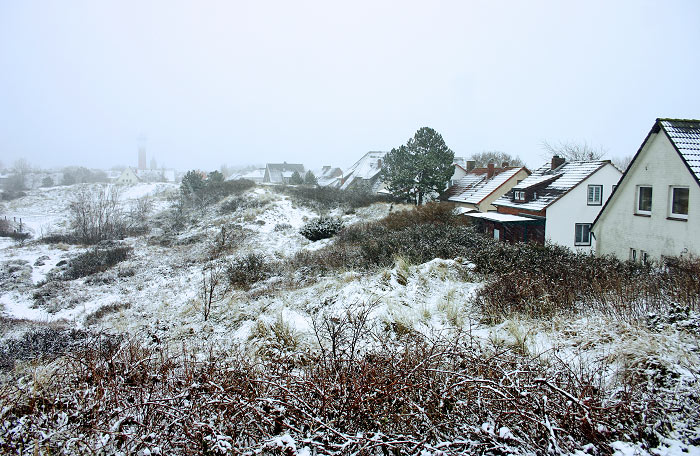 Südliche Osterdünen im Winter