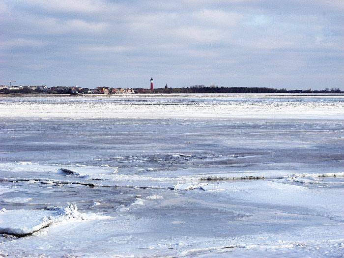 Vereistes Wattenmeer