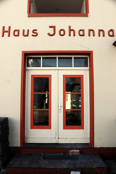 Haus Johanna, der Eingangsbereich