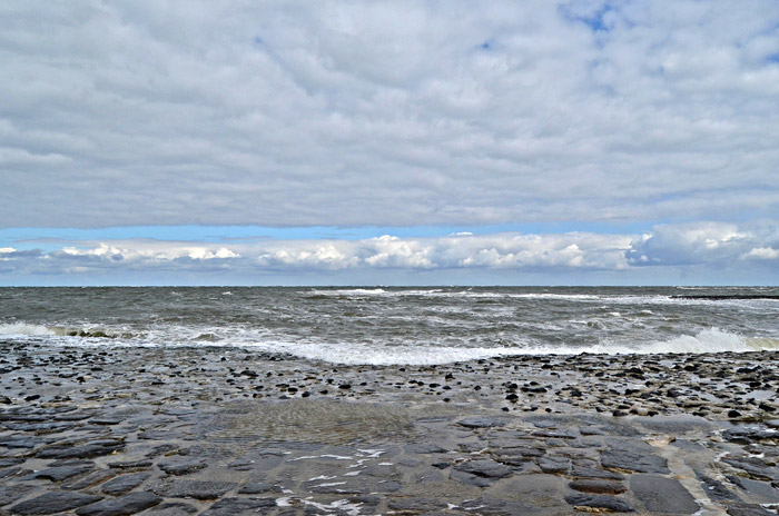 Brandung am Westende