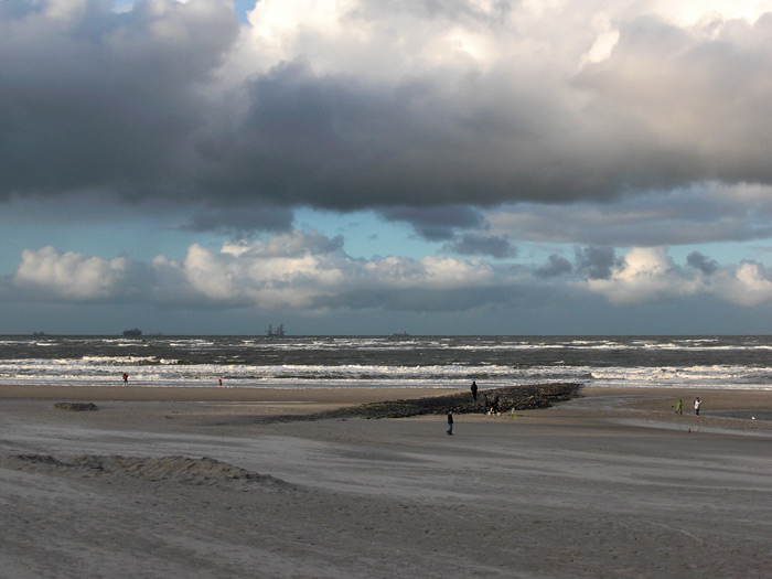 Strand in der Nachsaison