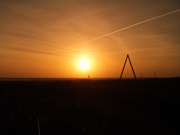 Abendstimmung in den Dünen