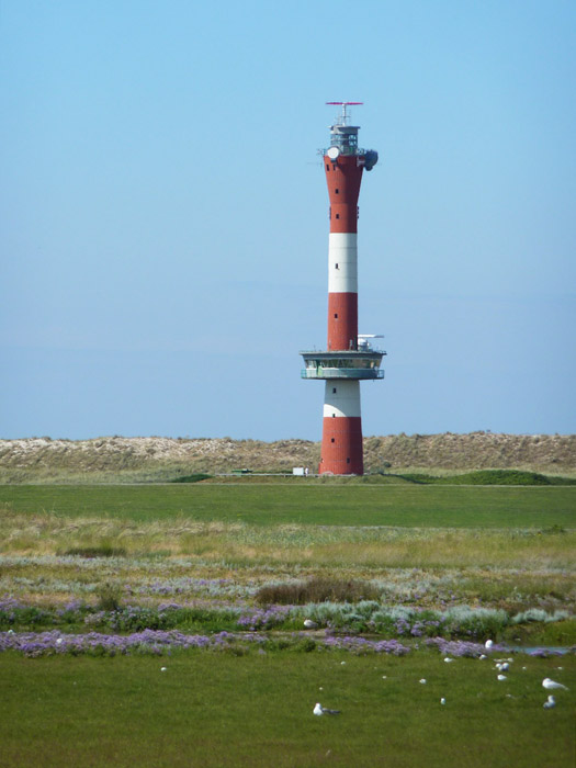 Neuer Leuchtturm von Osten aus gesehen