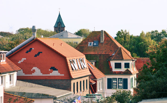 Über den Dächern Wangerooges