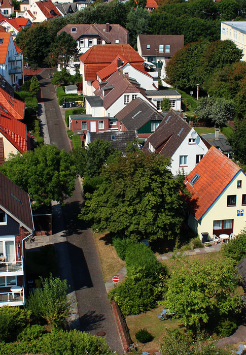 Robbenstraße aus der Vogelperspektive