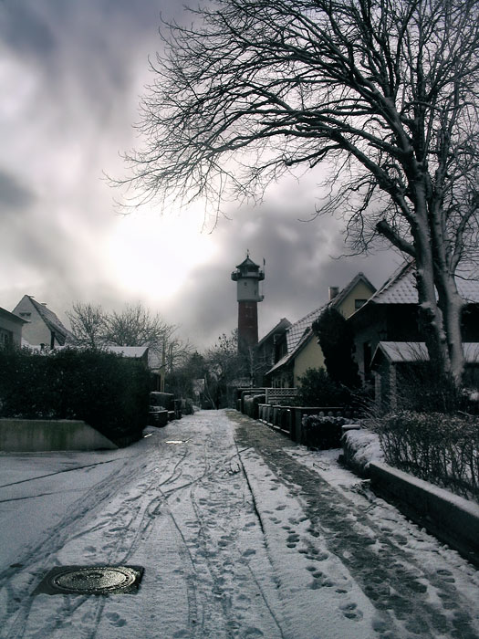 Robbenstraße im Winter