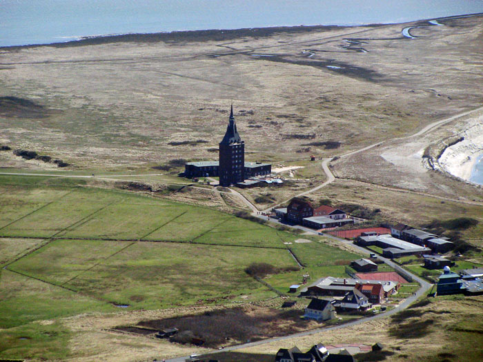 Westdorf aus der Luft gesehen