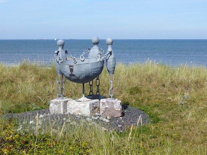 Skulptur »Denk mal nach«