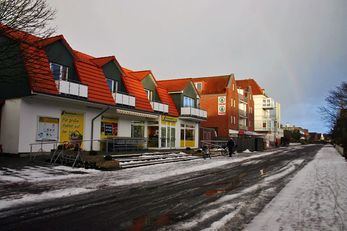 Regenbogen über der Charlottenstraße