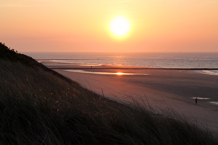 Sonnenuntergang an der Waterkant