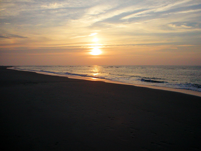 Sonnenuntergang am Meer