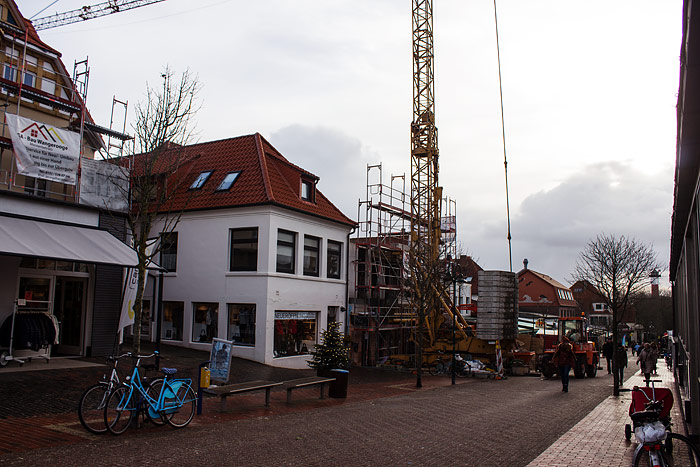 Baustelle in der Zedeliusstraße