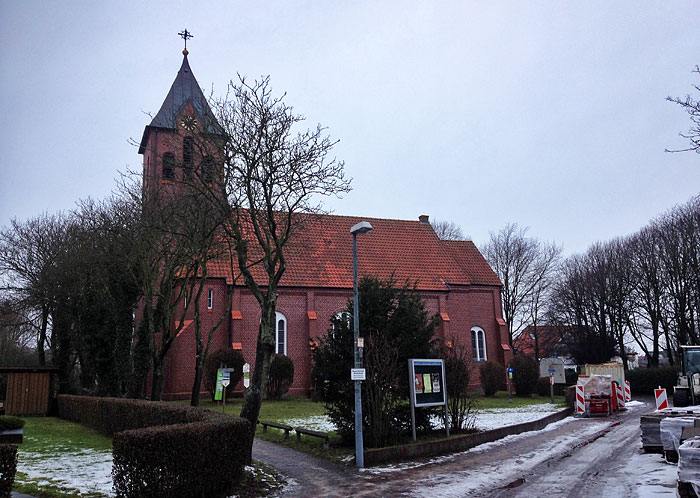 Nikolaikirche im Winter