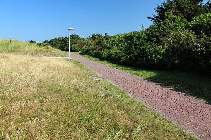 Fußweg zum Westen