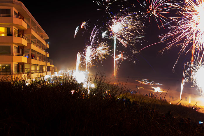 Feuerwerk zum Jahreswechsel