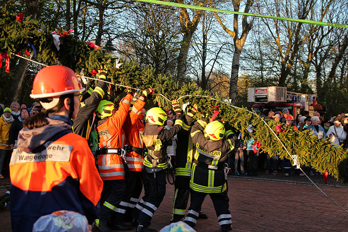 Maibaumaufstellen 2018