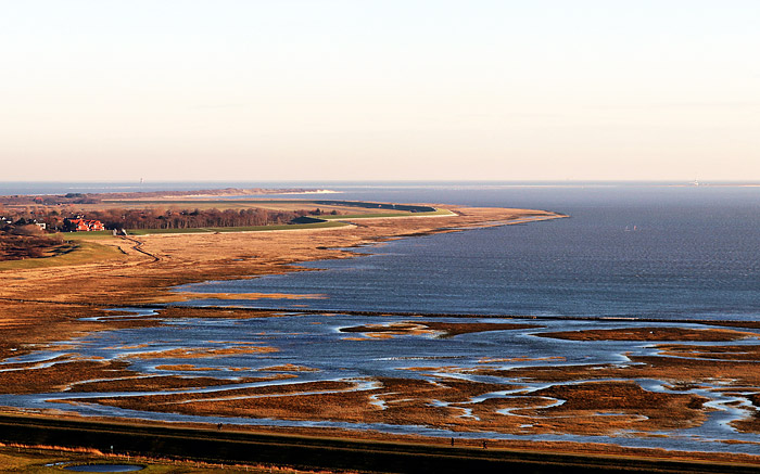 Lagune und Salinebucht