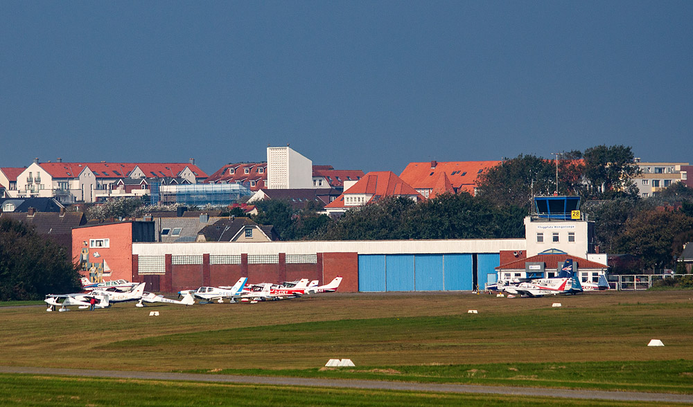 Flugplatz Vom Deich Aus Gesehen Bildergalerie Virtual Wangerooge