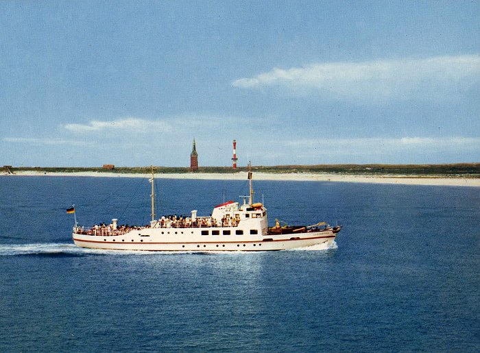 MS »Oldenburg« aus der Luft