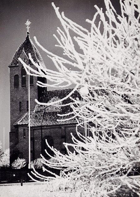 Nikolaikirche im Schnee
