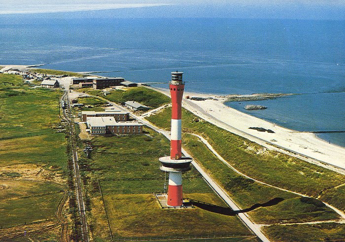 Luftbild vom Neuen Leuchtturm