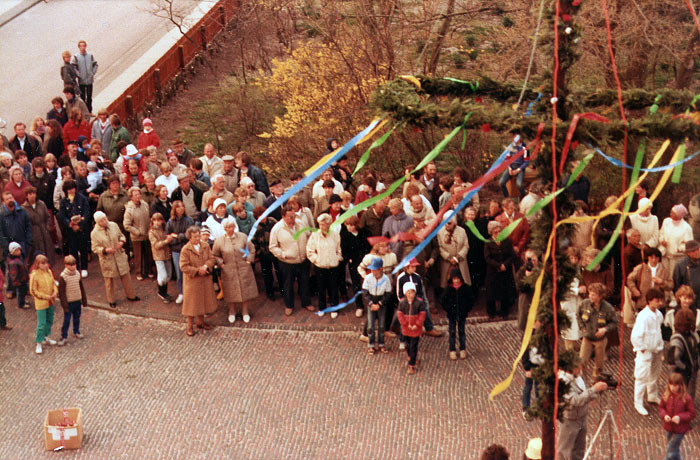 Maibaumaufstellung