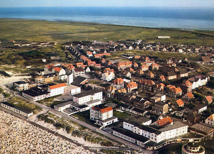 Luftaufnahme vom Inseldorf