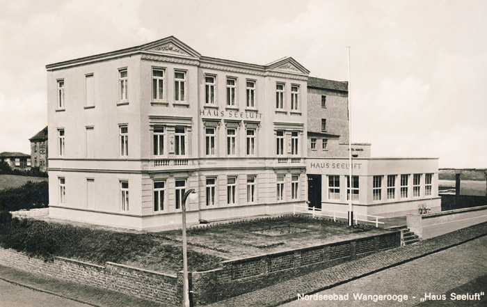 Haus Seeluft Historische Inselbilder Virtual Wangerooge