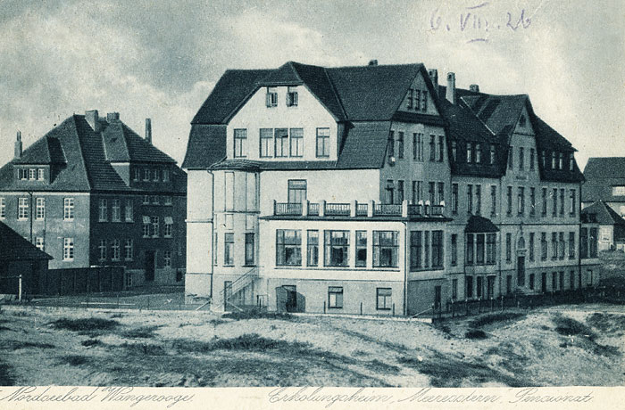 Erholungsheim Meeresstern Pensionat Historische Inselbilder