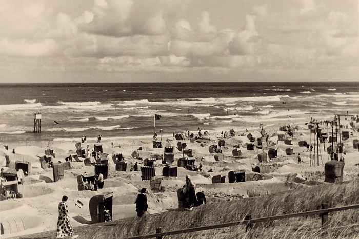 Strandkörbe am Hauptstrand