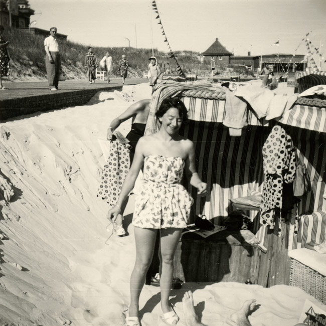 Strandkörbe am Hauptstrand