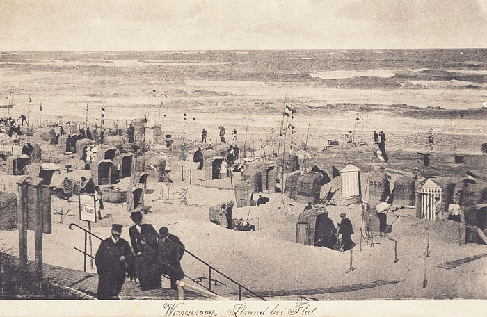 Strand bei Flut