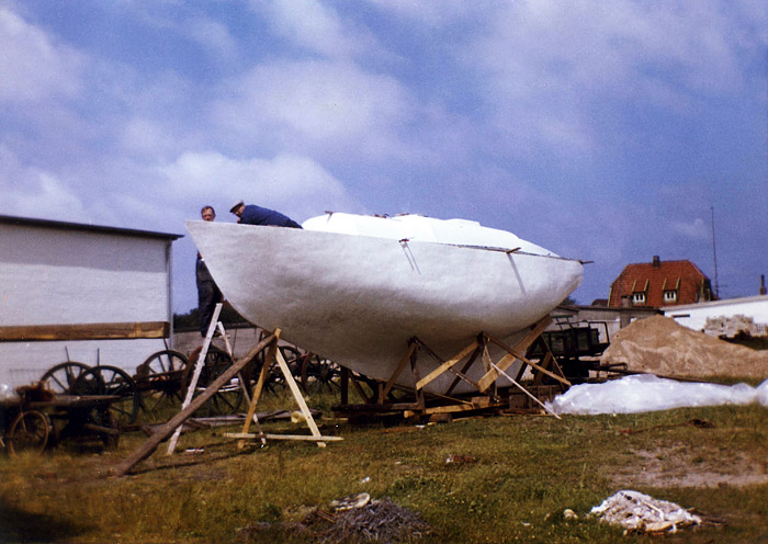 Bau des Segelboots »Slocum«