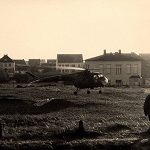 Milit&auml;rhubschrauber bei der Landung