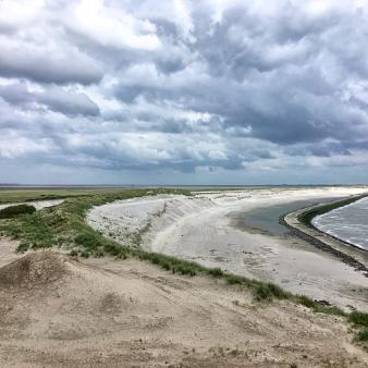 Bedrohliche Wolken &uuml;berm Harle H&ouml;rn. Foto &copy; Georg Kohl 2019
