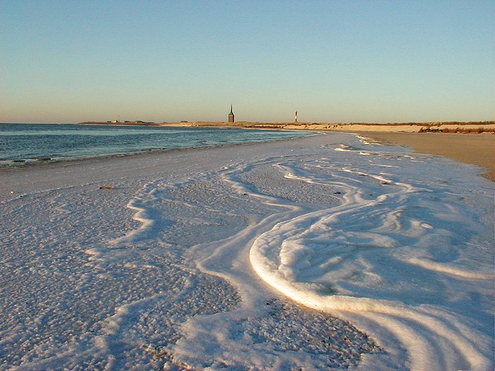Eis am Weststrand