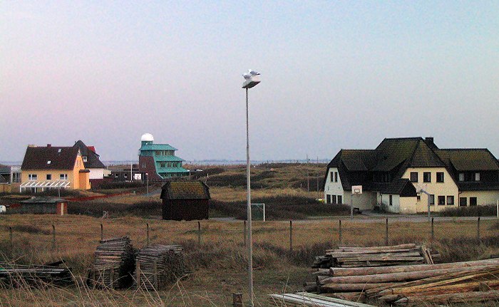 Westdorf in der Abenddämmerung
