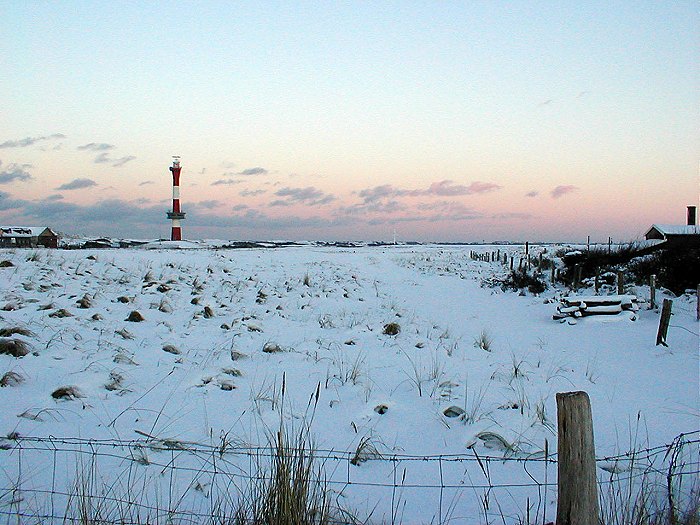 Westgroden in der Abenddämmerung