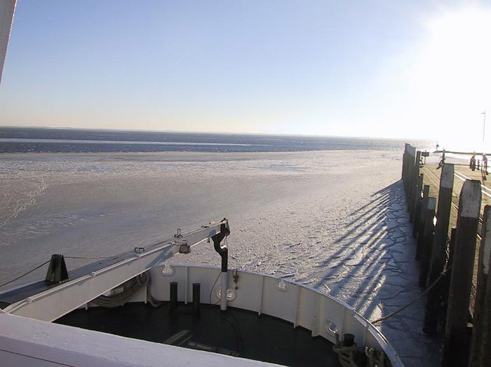 Letzte Überfahrt von Wangerooge nach Harlesiel