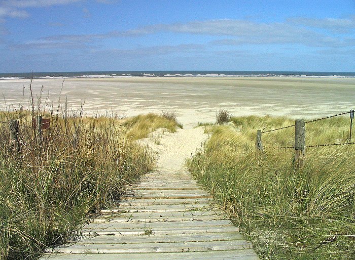 Oststrand von der Überwegung aus gesehen