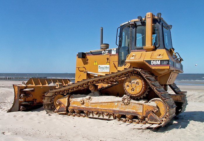 »Caterpillar D6M LGP«-Raupe