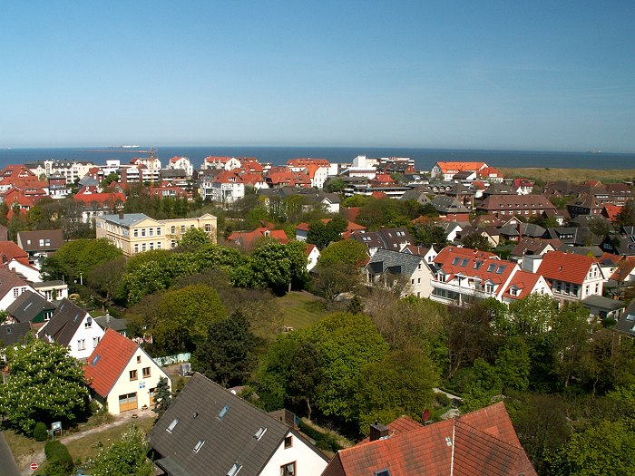 Blick auf den Dorfplatz